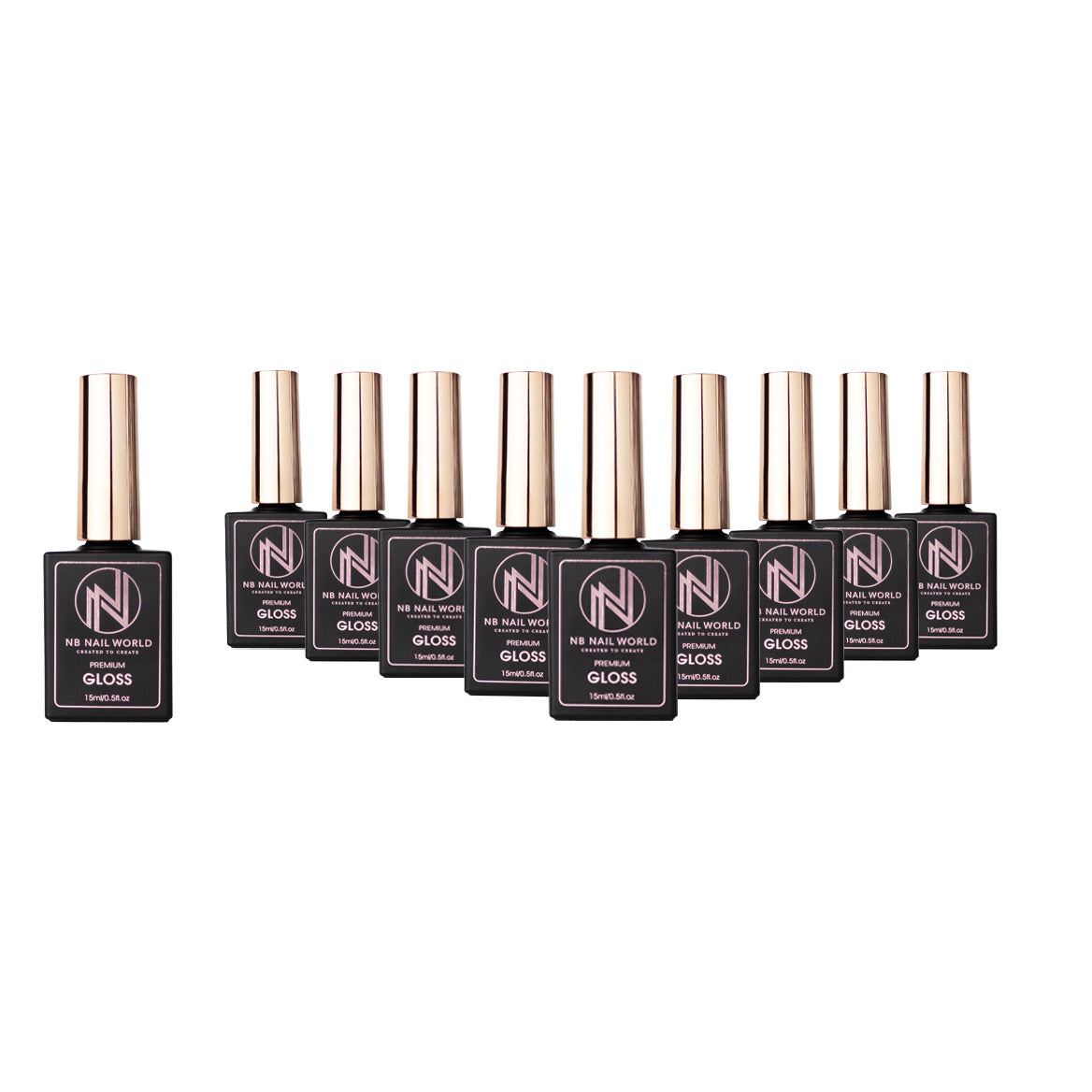 Premium Gloss No-Wipe Top Coat - 10 For 110$